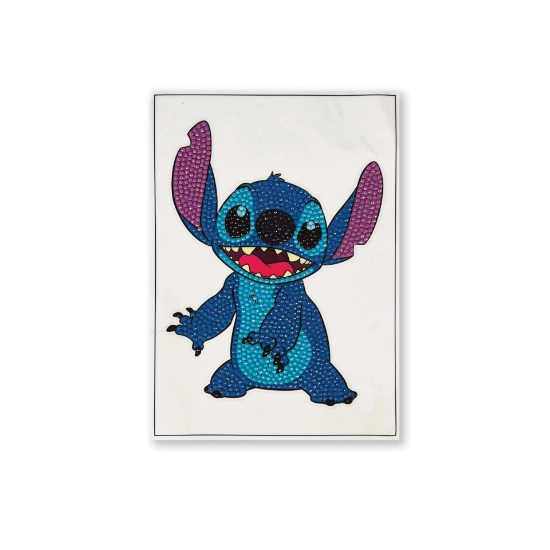 Picture of Crystal Art A5 Sticker Motif - Stitch