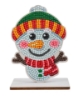 Picture of Snowman - Crystal Art Buddy Kit