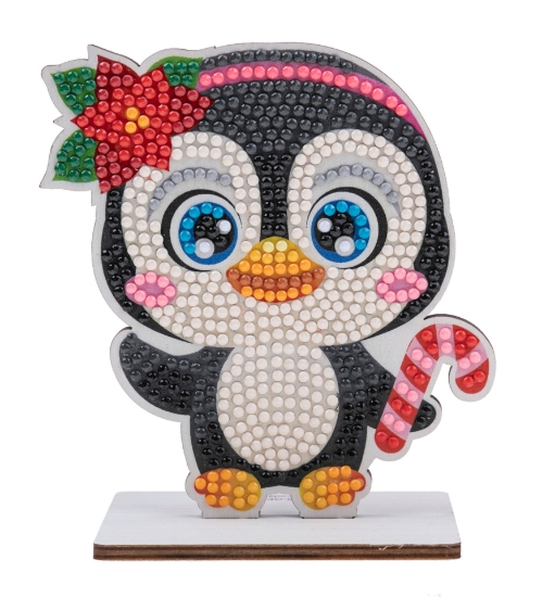 Picture of Penguin - Crystal Art Buddy Kit