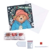 Picture of Paddington Let It Snow 18x18cm Crystal Art Card