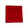 Picture of Square aperture square cards - Christmas Red (Pack of 5)