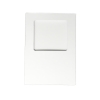 Picture of Square Aperture A6 Cards - White (Pack Of 5)