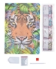 Picture of Tiger In The Forest 26X18CM Crystal Art Notebook