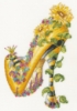 Picture of Bee My Sunshine - (Sally King Shoes) Cross Stitch Kit by Bothy Threads