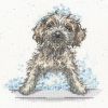 Picture of Bubbles And Barks Dog - (Hannah Dale) Cross Stitch Kit by Bothy Threads
