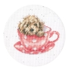 Picture of Teacup Pup - (Hannah Dale) Cross Stitch Kit by Bothy Threads