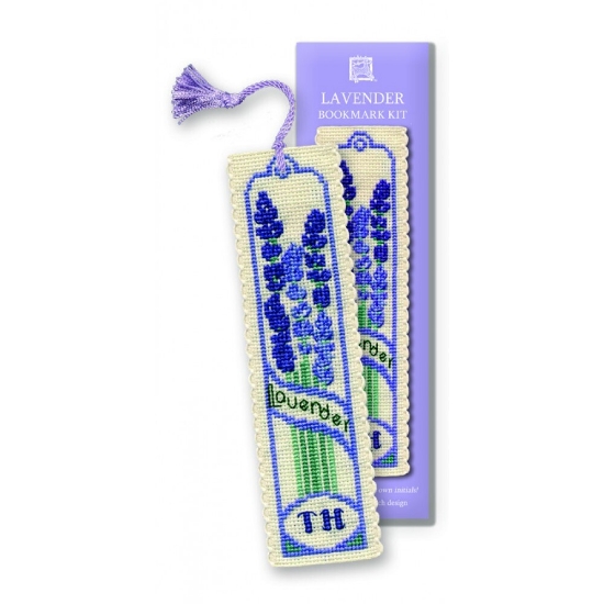 Picture of Lavender Bookmark Cross Stitch Kit