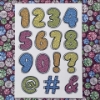 Picture of Crystal Art A5 Stamp Set - Sparkling Numbers