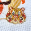 Picture of Mandala Tiger Needle Minder by Meloca Designs