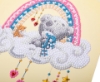 Picture of New Baby Tatty Teddy Crystal Art Card