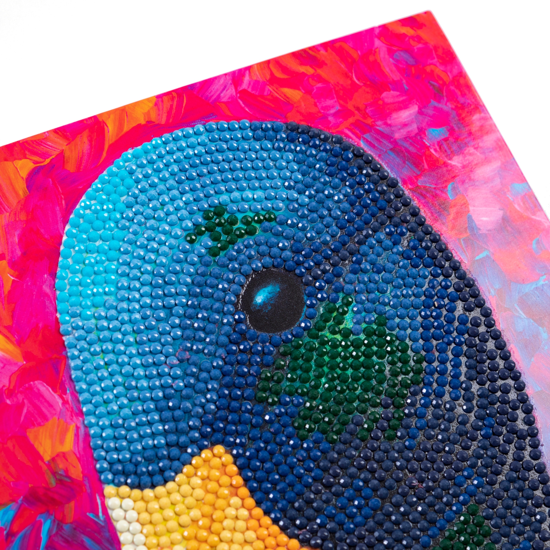 Duck 18x18cm Crystal Art Card | Stitchtastic