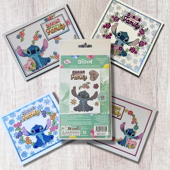 Picture of Crystal Art A6 Stamp Set  - Disney Stitch