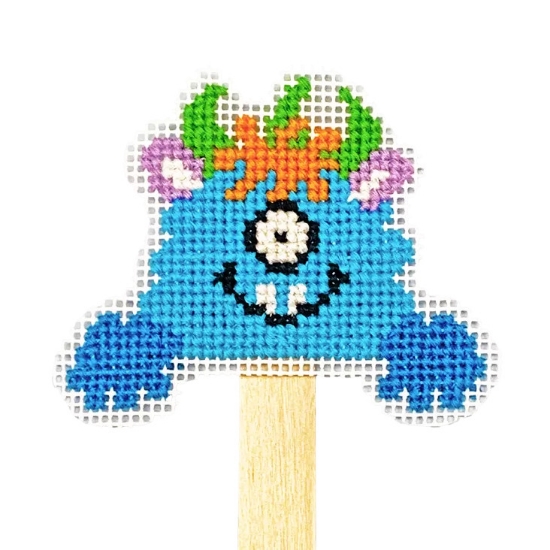 Picture of Mini Monsters - Bobby  Cross Stitch Kit by Bothy Threads