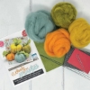 Picture of Woolly Pumpkins Needle Felting Kit