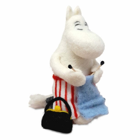 Picture of Moominmamma Knitting Needle Felting Kit