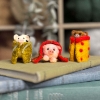 Picture of Three Little Pigs in Blankets Needle Felting Kit