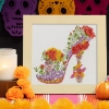 Picture of La Catrina - (Sally King Shoes) Cross Stitch Kit by Bothy Threads