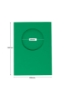 Picture of Round Aperture A6 Cards - Green (Pack Of 5)