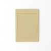 Picture of Rectangular Aperture A6 Cards - Cream (Pack Of 5)