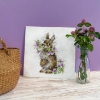Picture of Head Clover Heels Rabbit Cross Stitch Kit by Bothy Threads