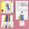 Picture of Blues And Sole - (Sally King Shoes) Cross Stitch Kit by Bothy Threads