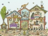 Picture of Pooch Palace Dogs - Cut Thru' House by Bothy Threads