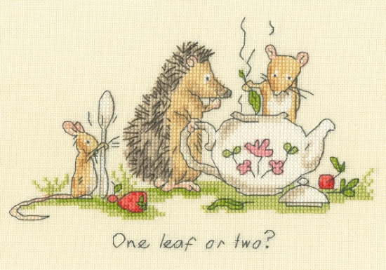 Picture of One Leaf or Two? Cross Stitch Kit By Bothy Threads