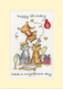 Picture of Mognificent Day Cats Card Cross Stitch Kit by Bothy Threads