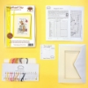 Picture of Mognificent Day Cats Card Cross Stitch Kit by Bothy Threads