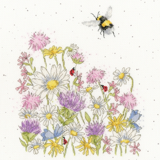 Picture of Spreading Sunshine - (Hannah Dale) Cross Stitch Kit By Bothy Threads