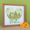 Picture of Wild at Heart: Heart of Wales Cross Stitch Kit By Bothy Threads