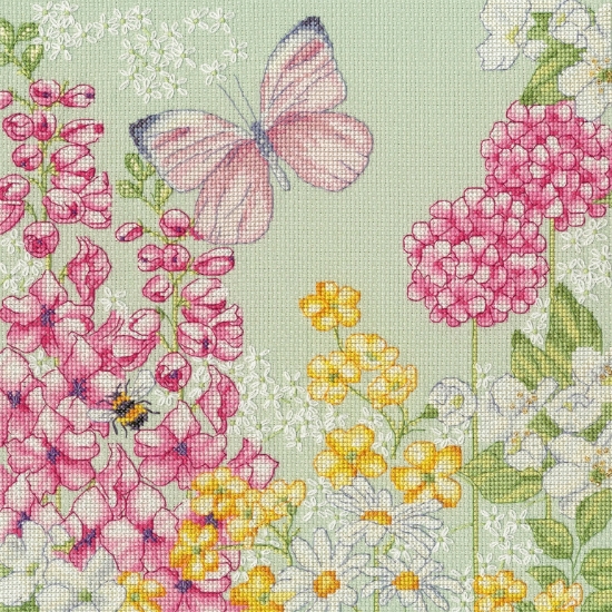 Picture of Quartz Meadow Cross Stitch Kit By Bothy Threads