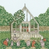 Picture of A Country Estate: Greenhouse Cross Stitch Kit By Bothy Threads
