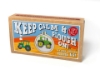 Picture of Keep Calm and Plough On (Tractor) - Mini Matchbox Cross Stitch Kit With Hoop