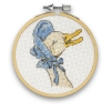 Picture of Jemima Puddleduck Mini Cross Stitch Kit With Hoop