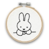 Picture of Miffy at The Table Mini Embroidery Kit With a Hoop
