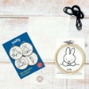 Picture of Miffy at The Table Mini Embroidery Kit With a Hoop