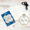 Picture of Miffy in The Bath Mini Embroidery Kit With a Hoop