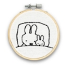 Picture of Miffy - The New Baby Mini Embroidery Kit With a Hoop