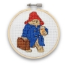 Picture of The Journey Begins (Paddington Bear) Mini Cross Stitch Kit With Hoop