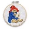Picture of  Writing Home (Paddington Bear) Mini Cross Stitch Kit With Hoop