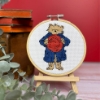 Picture of  Hello! (Paddington Bear) Mini Cross Stitch Kit With Hoop