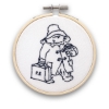 Picture of The Journey Begins (Paddington Bear) Mini Embroidery Kit With Hoop