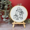 Picture of The Journey Begins (Paddington Bear) Mini Embroidery Kit With Hoop