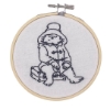 Picture of At The Train Station (Paddington Bear) Mini Embroidery Kit With Hoop