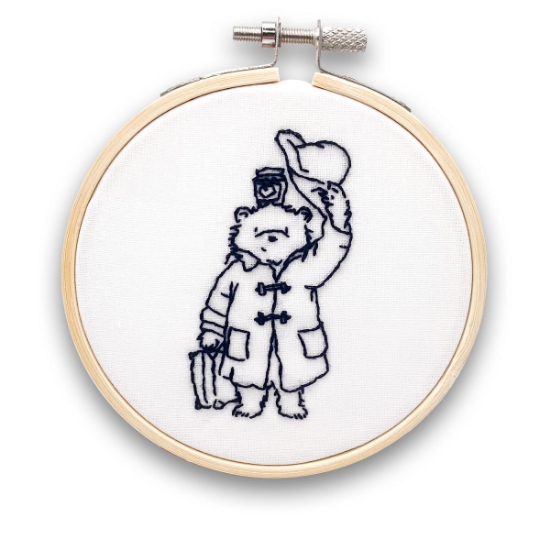 Picture of Marmalade Surprise! (Paddington Bear) Mini Embroidery Kit With Hoop