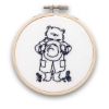 Picture of Hello! (Paddington Bear) Mini Embroidery Kit With Hoop