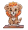 Picture of Lion - Wildlife Crystal Art Buddy Kit