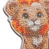 Picture of Lion - Wildlife Crystal Art Buddy Kit