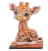 Picture of Giraffe - Wildlife Crystal Art Buddy Kit